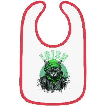 Discover Cat Irish Saint Patrick s Day Ireland Bibs