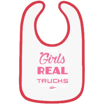 Discover Real Girls Drive Trucks Bibs
