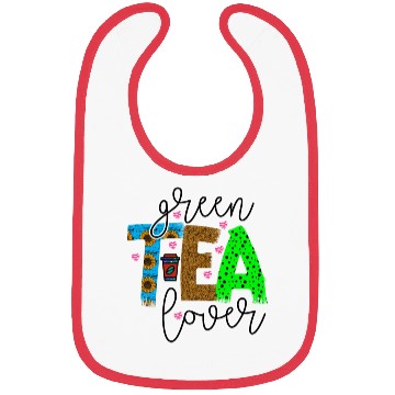 Discover Green Tea Lover Bibs