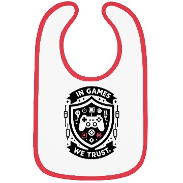 Discover In Games We Trust Bibs