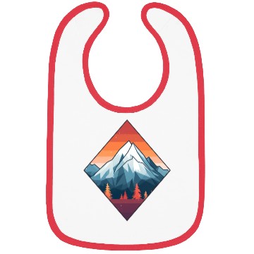 Discover Mountains in Autumn Bibs