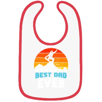 Discover Snowboarder Best Dad Ever Snowboarding Freestyle Bibs
