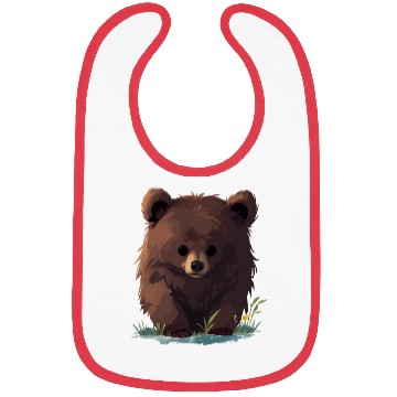 Discover Cute Bear Cub Bibs