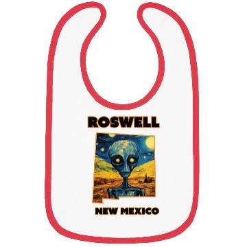 Discover Roswell New Mexico - Alien Bibs