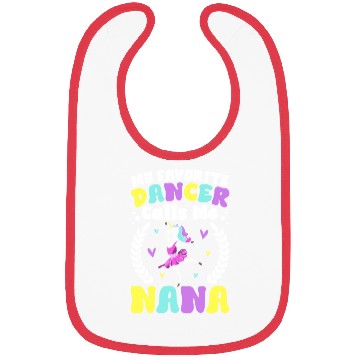 Discover Ballet Dance Ballerina Bibs
