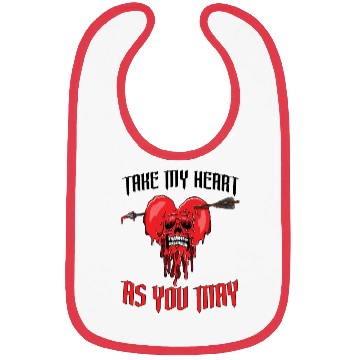 Discover Take My Heart As You May Bibs