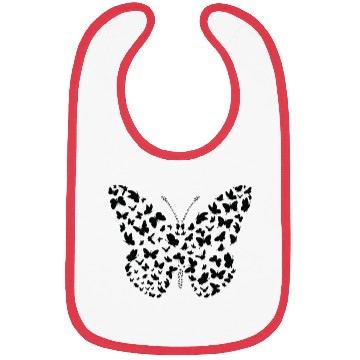 Discover Butterfly Butterflies Insect Silhouette Bibs