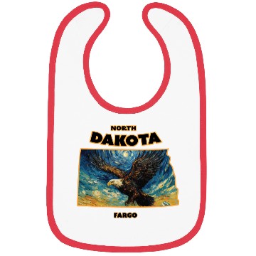 Discover North Dakota - Eagle Bibs