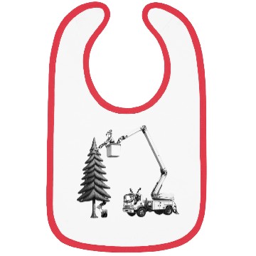 Discover Elf Tree Worker Bibs