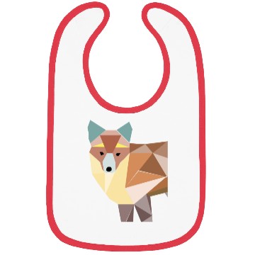 Discover fox illustration Bibs