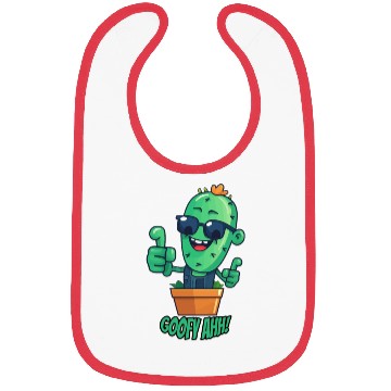 Discover Fun Cactus Character Goofy Ahh Bibs