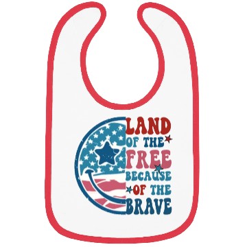 Discover Land of the free Bibs