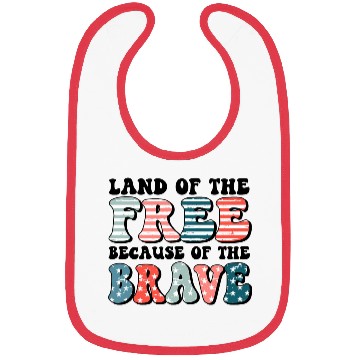 Discover Land of the free Bibs