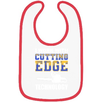 Discover Forest Arboriculturist Lumberjack Chainsaw Logo Bibs