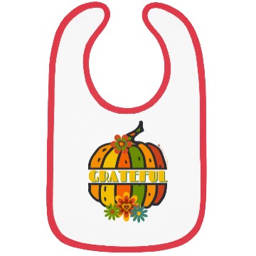 Discover Grateful Pumpkin Bibs