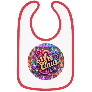 Discover Mrs Claus Bibs