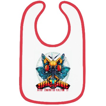 Discover Colorful Butterfly face Bibs