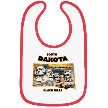 Discover South Dakota - Mount Rushmore Bibs