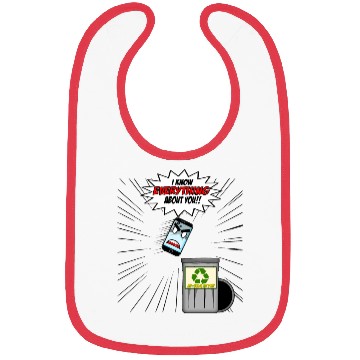 Discover Phone Funny Cartoon Tech Design Bibs