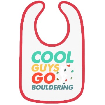 Discover Cool Guys Go Bouldering Climbing Boulder Bibs