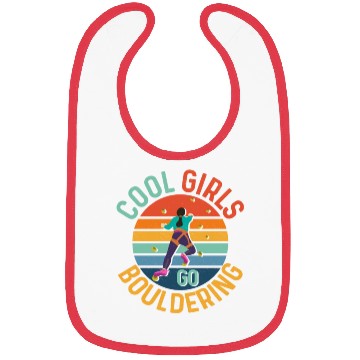 Discover Cool Girls Go Bouldering Boulder Climbing Bibs