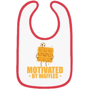 Discover Motivated by Waffles Dough Pastry Snack Bibs