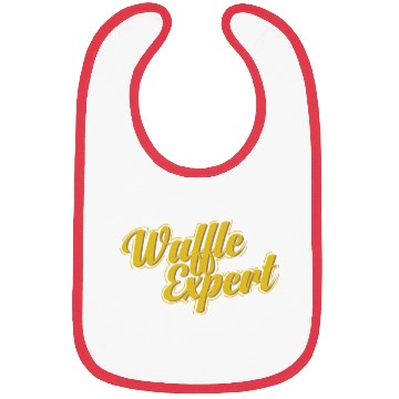 Discover Waffles Expert Pastry Snack Bibs