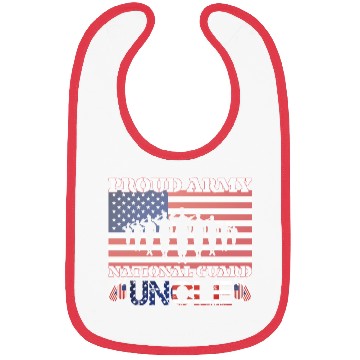 Discover Proud Army National Guard Uncle Bibs
