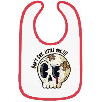 Discover Skull Don't Cry Bibs