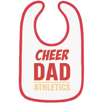 Discover Cheer Dad Athletics Sports Football Gymnastics Bibs