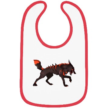 Discover Demon Wolf thingy Bibs