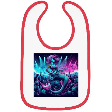 Discover rock and roll under the sea Bibs