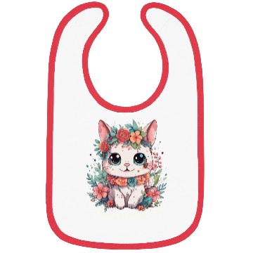 Discover Magical Mathletes Kawaii Anime Cat Unicorn Math Fo Bibs