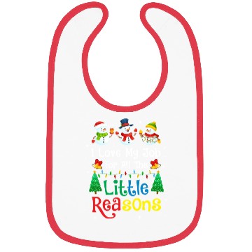 Discover Daycare Teacher Christmas I Love My Job For All Bibs