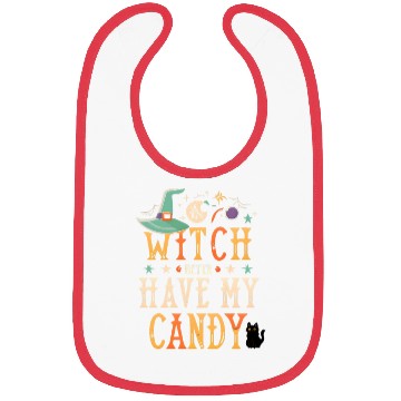 Discover Witch Better My Candy Bibs