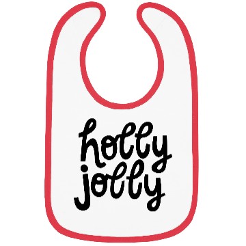 Discover Holly Jolly Bibs
