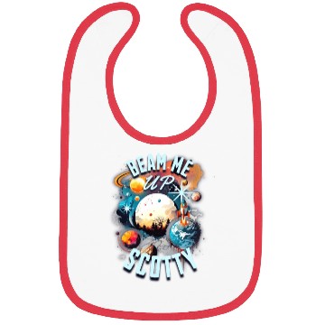 Discover Space Cosmos Adventure Bibs