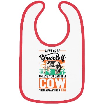 Discover Cow Gift Farmer Cattle Breeder Cows Bibs
