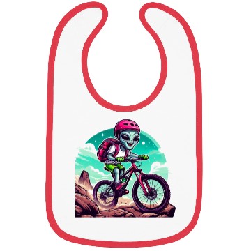 Discover MTB alien race on mountain bike Bibs