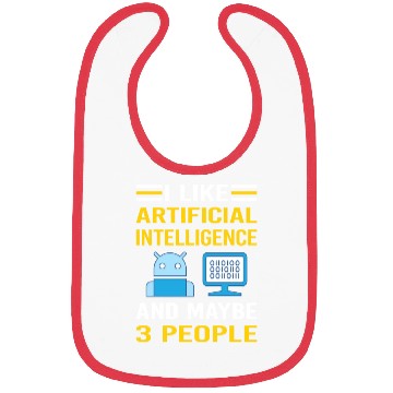 Discover 3 People Artificial Intelligence AI Bibs
