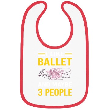 Discover 3 People Ballet Ballerina Bibs