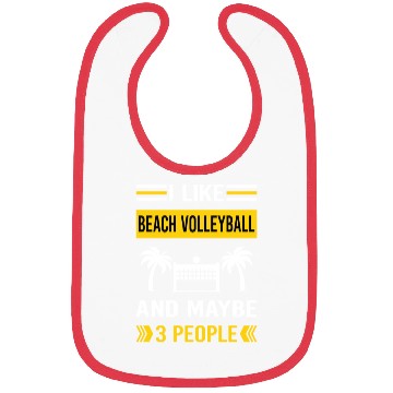 Discover 3 People Beach Volleyball Bibs