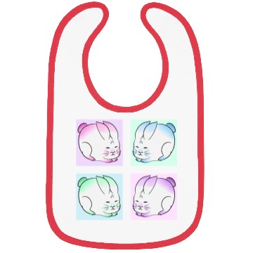 Discover Bunny Ball Brigade Bibs