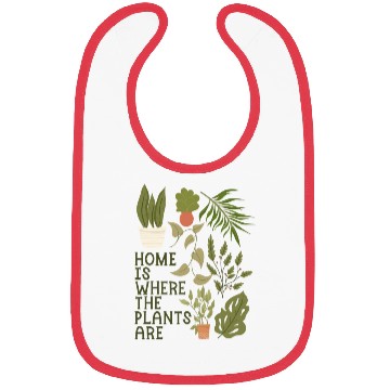 Discover House Plant Lady Quote Bibs