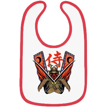 Discover Samurai Warrior Bibs