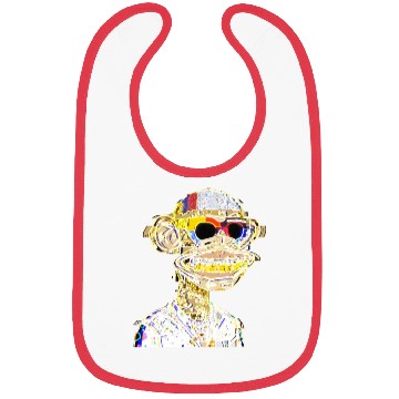 Discover NFT Casual monkey with tattoo Bibs