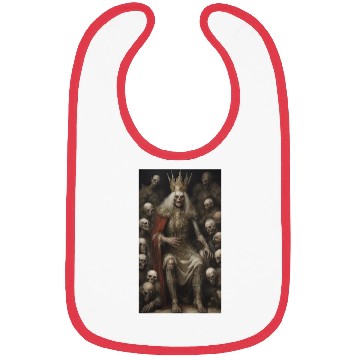 Discover Undead Emperor Vampire demon devil alien zombie 2 Bibs