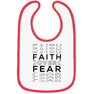 Discover FAITH OVER FEAR Bibs