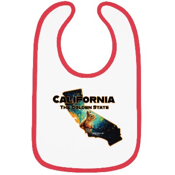 Discover California Wildlife - squirrel Bibs