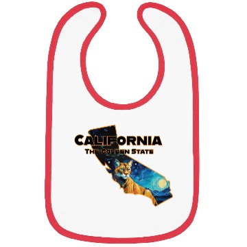 Discover California Wildlife - mountain lion Bibs